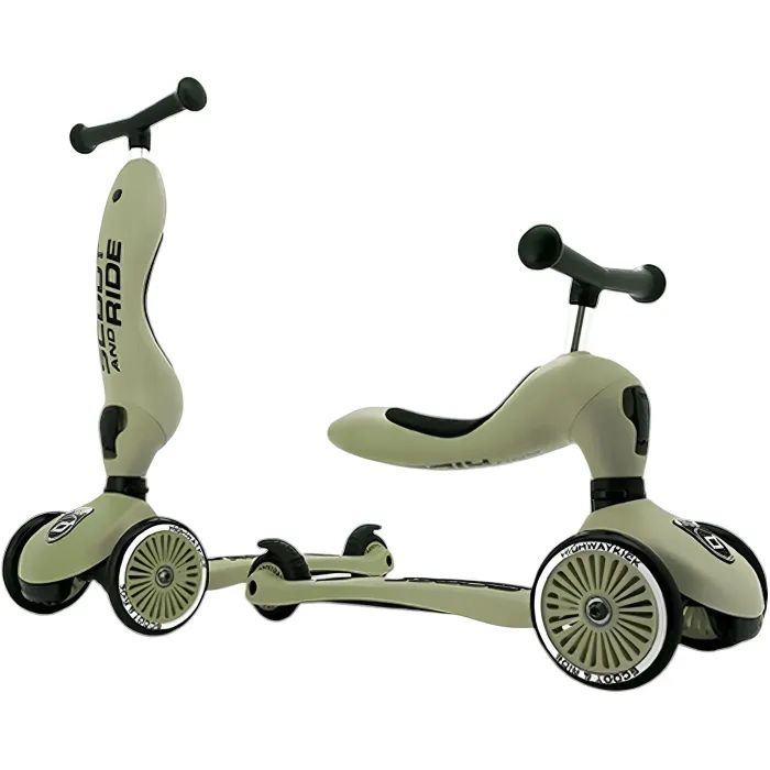 Самокат Scoot&Ride Highwaykick-1 1-5 років оливковий (SR-160629-OLIVE) зображення 8