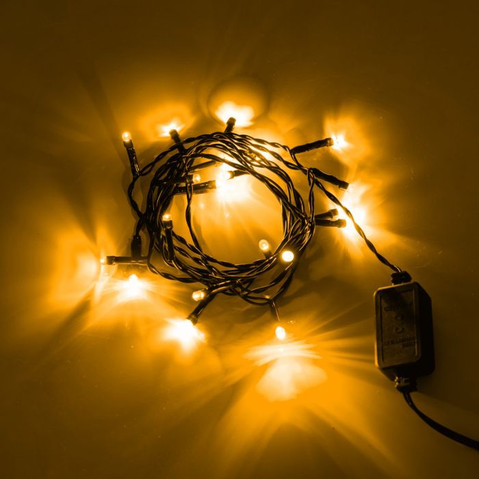 Гирлянда YES! Fun Нить 20 LED Тепло-белая 2 м Статичная (975046) изображение 3