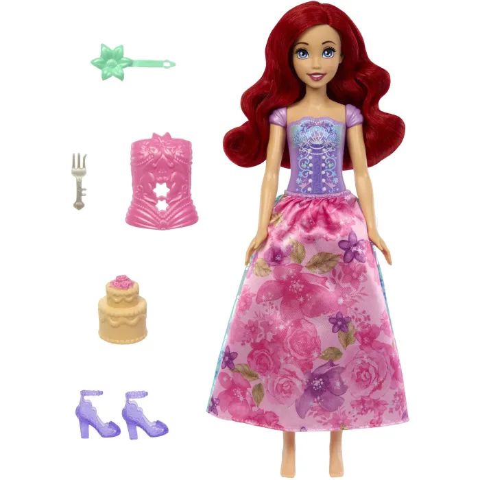 Кукла Disney Princess Набор-сюрприз с Ариэль Крути и проявляй (HTV88) изображение 2
