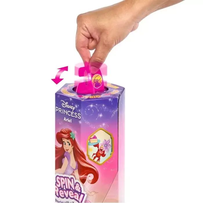 Кукла Disney Princess Набор-сюрприз с Ариэль Крути и проявляй (HTV88) изображение 4