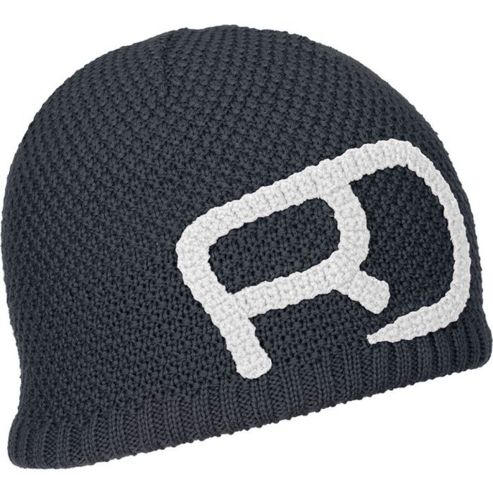 Шапка Ortovox Rock'n'Wool Beanie Mns black raven - M - чорний (025.001.0146)