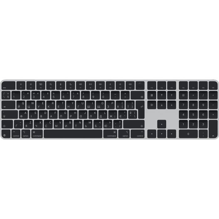 Клавиатура Apple Magic Keyboard with Touch ID Bluetooth/USB UA Black (MXK83UA/A)