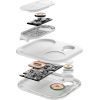 Зарядное устройство Belkin 3in1 Magnetic Foldable iPhone/Watch/AirPods Qi2 15W white (WIZ029VFWH) изображение 11