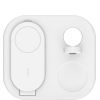 Зарядное устройство Belkin 3in1 Magnetic Foldable iPhone/Watch/AirPods Qi2 15W white (WIZ029VFWH) изображение 2