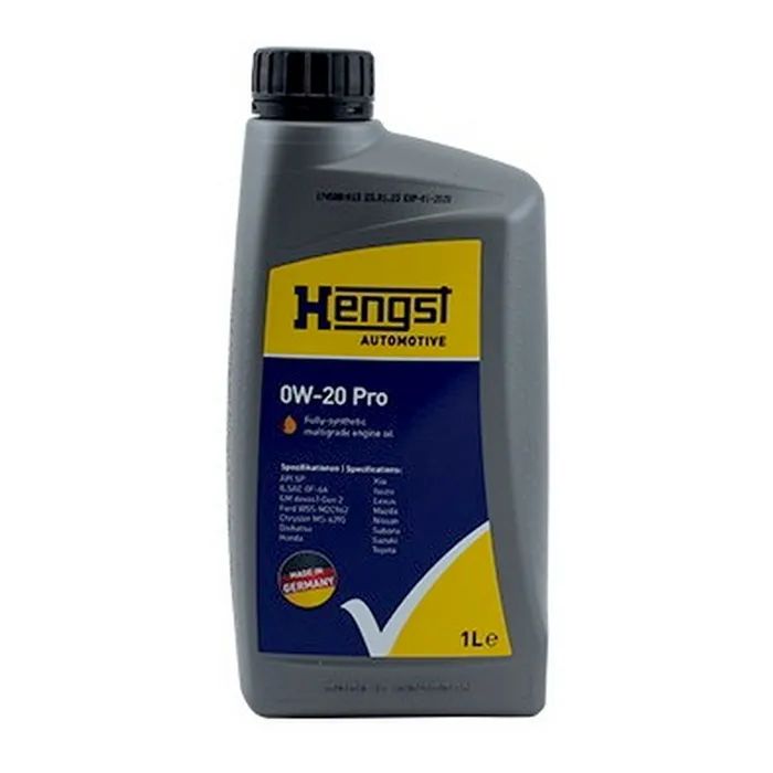 Моторное масло HENGST 0W-20 Pro, 1л (587800000)