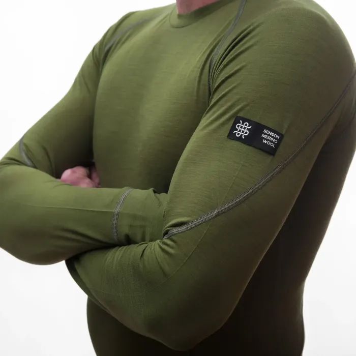 Термокофта Sensor Merino Active LS safari 17200019 XL (SM11MA-safari-XL) изображение 5
