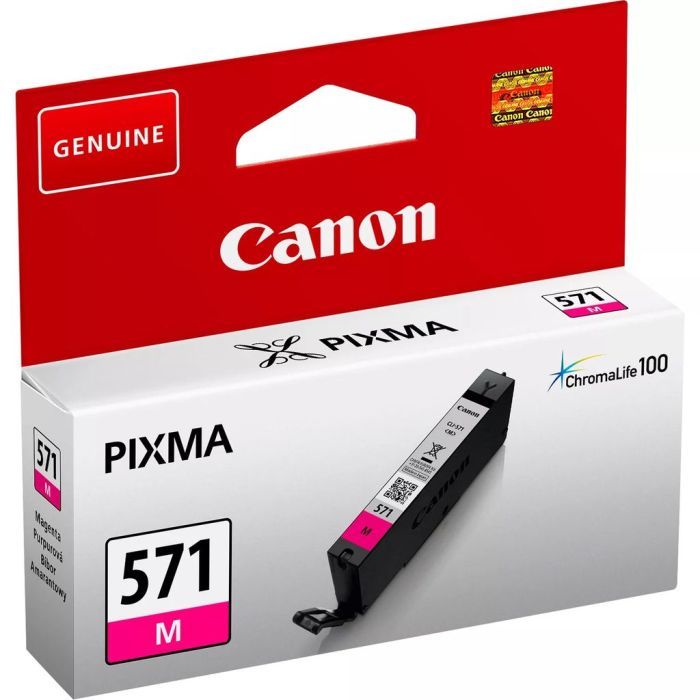 Картридж Canon CLI-571BK Black (0385C001)