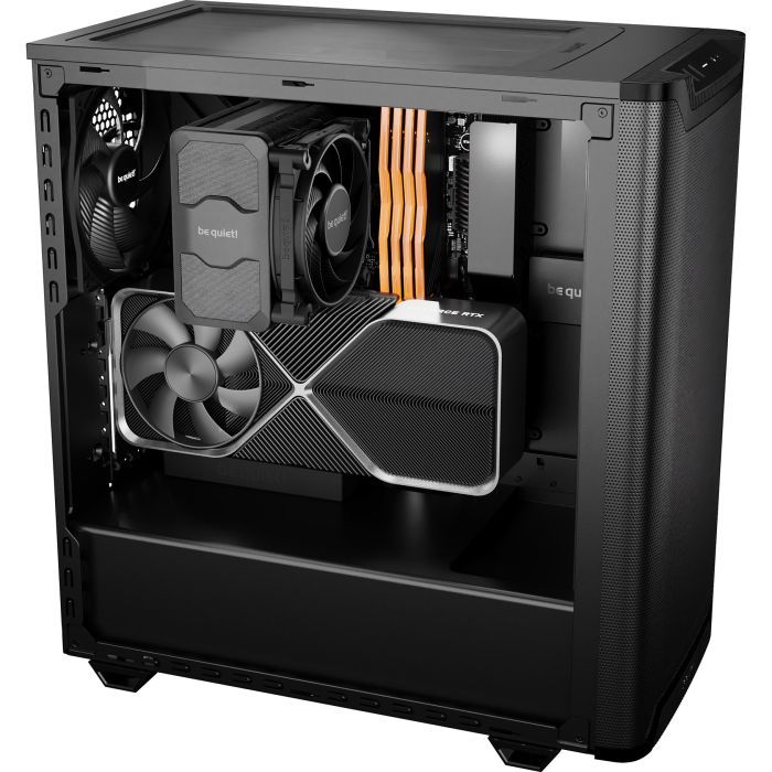 Корпус Be quiet! PURE BASE 501 Airflow з віконцем,чорний (BGW74) изображение 3