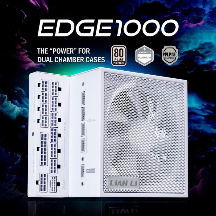 Блок питания Lian Li 1000W EDGE1000 White (G9P.EG1000.WE00.EU) изображение 10