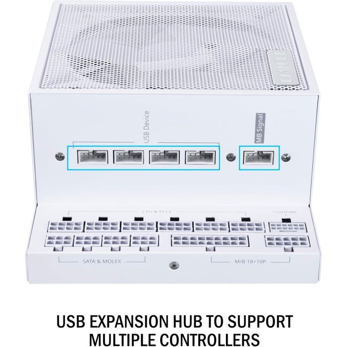 Блок питания Lian Li 1000W EDGE1000 White (G9P.EG1000.WE00.EU) изображение 12