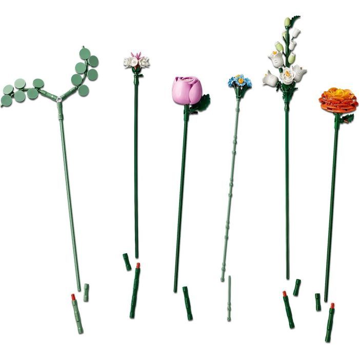 Конструктор LEGO Botanicals Милый розовый букет цветов (10342) изображение 6