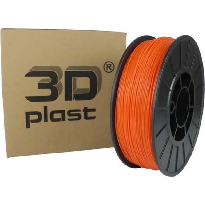 Пластик для 3D-принтера 3Dplast PETG 1.75мм, 0.85кг, yellow hot (3DPTG17508HYL)