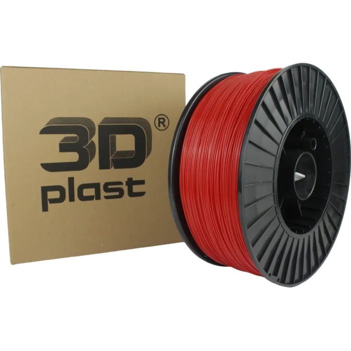 Пластик для 3D-принтера 3Dplast PETG 1.75мм, 3кг, red (3DPTG1753RED)