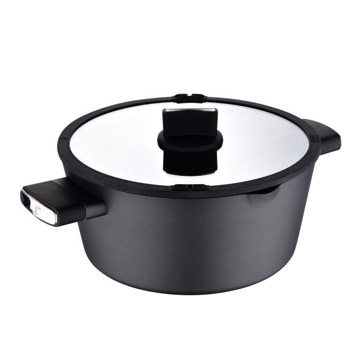 Каструля Bergner Ion, з кришкою 2 л (BG-35800-BK)