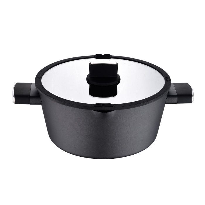 Каструля Bergner Ion, з кришкою 2 л (BG-35800-BK) зображення 2