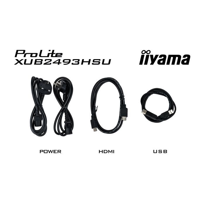 Монитор iiyama XUB2493HSU-B7 изображение 12