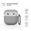Чехол для наушников Armorstandart Hang Case для Apple AirPods 4 Light Grey (ARM81284) изображение 2