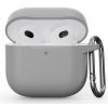 Чехол для наушников Armorstandart Hang Case для Apple AirPods 4 Light Grey (ARM81284)