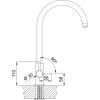 Смеситель Franke Lina Clear Water (120.0703.742) изображение 5