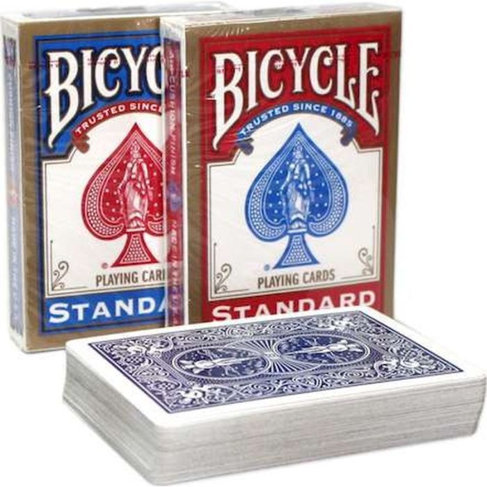 Гральні карти Bicycle Bicycle Standard Index (red, blue) в асортименті (01651) зображення 2