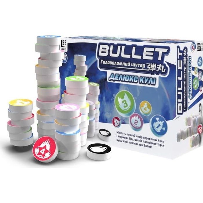 Настольная игра Games 7 Days Bullet. Делюкс пули (укр.) (BS002UA) изображение 4