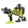Шуруповерт Ryobi ONE+ HP RPD18X-242S 18V 1х2Ah, 1х4Ah, 95Нм, 500·2100об/мин, сумка (5133005283)