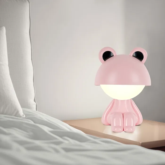 Нічник Kite Світильник LED з акумулятором Cute Froggy, білий (K25-316-3-1) зображення 5