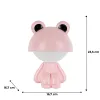 Нічник Kite Світильник LED з акумулятором Cute Froggy, рожевий (K25-316-3-2) зображення 6
