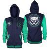 Кофта Jinx The Witcher 3 Cat School Pride Navy/Green S (JINX-11507S) изображение 5