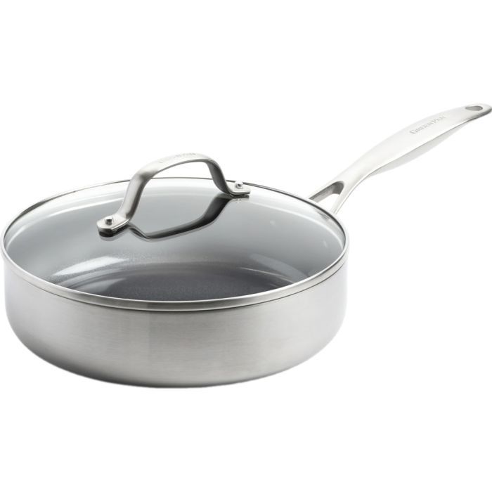 Сотейник GreenPan Geneva з кришкою 24 см, 2,6 л (CC004782-001)