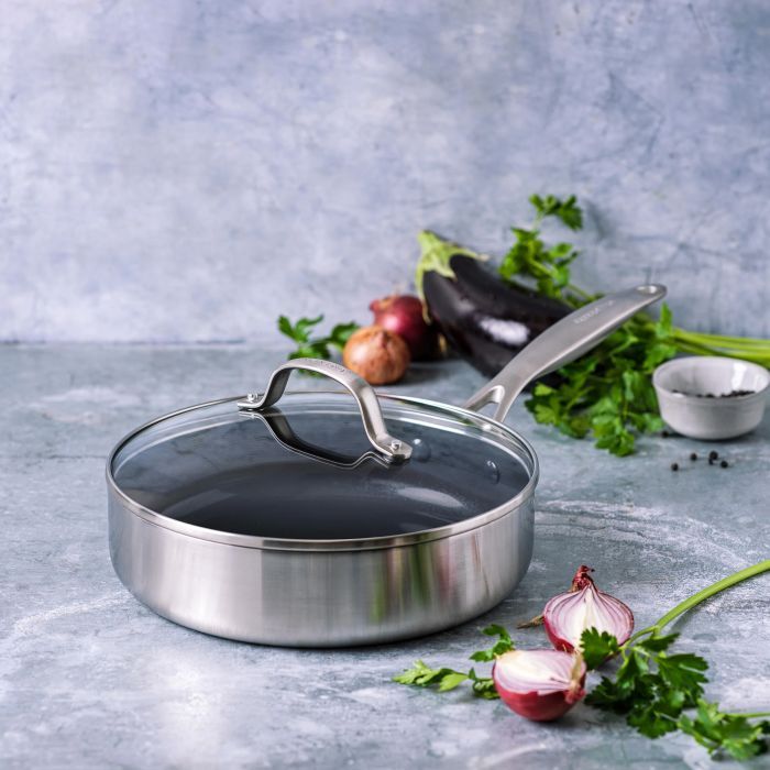Сотейник GreenPan Geneva з кришкою 24 см, 2,6 л (CC004782-001) изображение 5