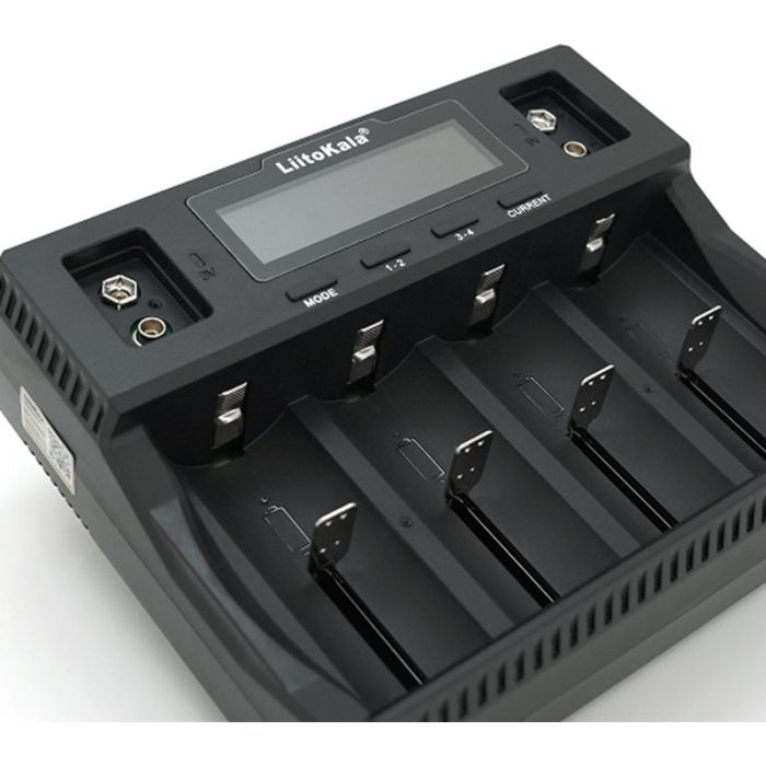 Зарядное устройство для аккумуляторов Liitokala 4 Slots+2, Ni-MH/Ni-CdAA,AAA,C, +Крона, Li-ion/IMR32650,21700,18650 (Lii-D4XL) изображение 2