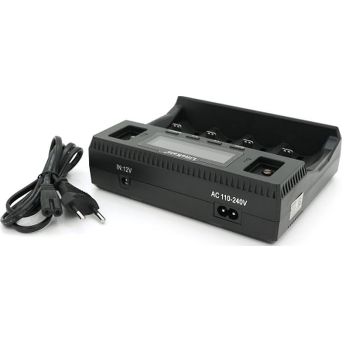 Зарядное устройство для аккумуляторов Liitokala 4 Slots+2, Ni-MH/Ni-CdAA,AAA,C, +Крона, Li-ion/IMR32650,21700,18650 (Lii-D4XL) изображение 4