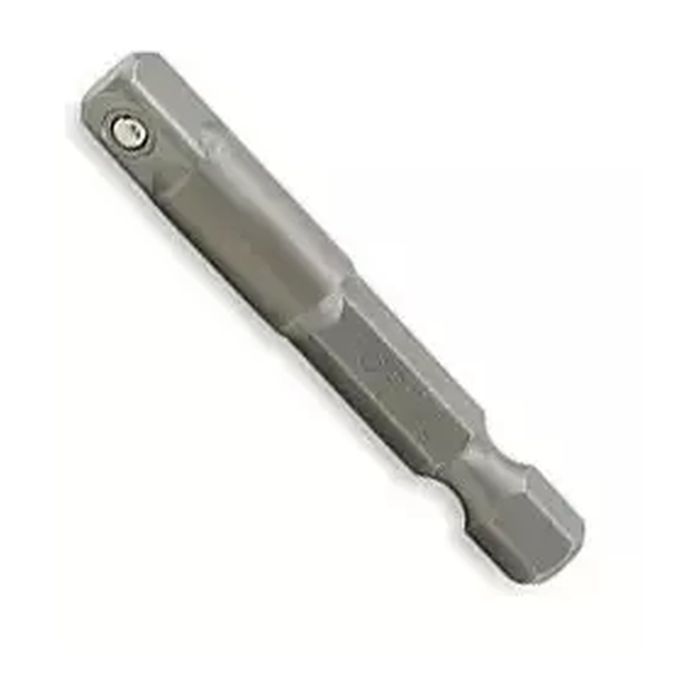 Адаптер для інструменту Toptul для головок під шуруповерт 1/4"х1/4" L50 шестигранний (FPKA0808)