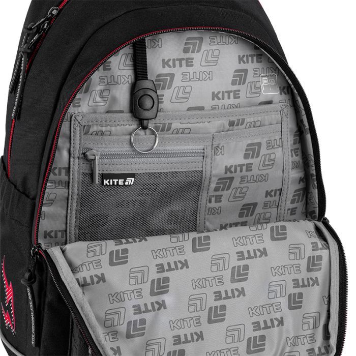 Рюкзак школьный Kite Education teens 2575M Aggretsuko (AR25-2575M) изображение 10