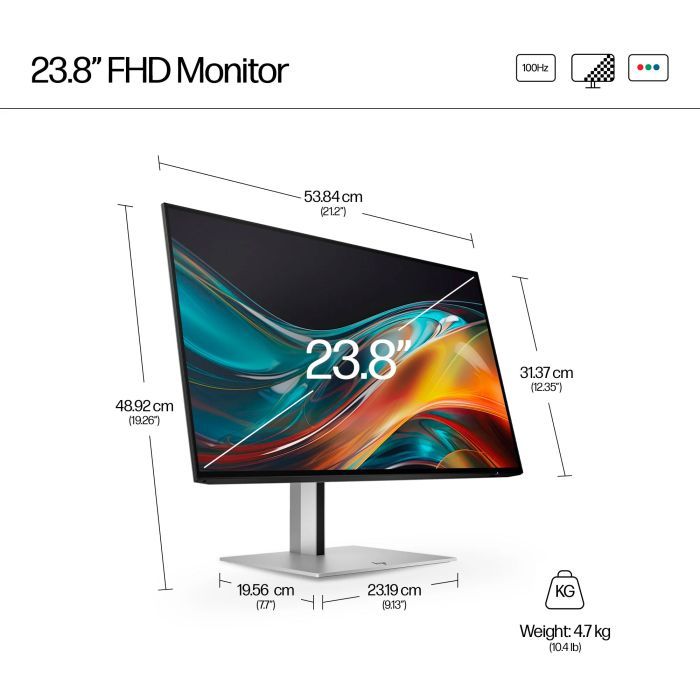 Монітор HP S7 Pro 724pf (8X530AA) зображення 9