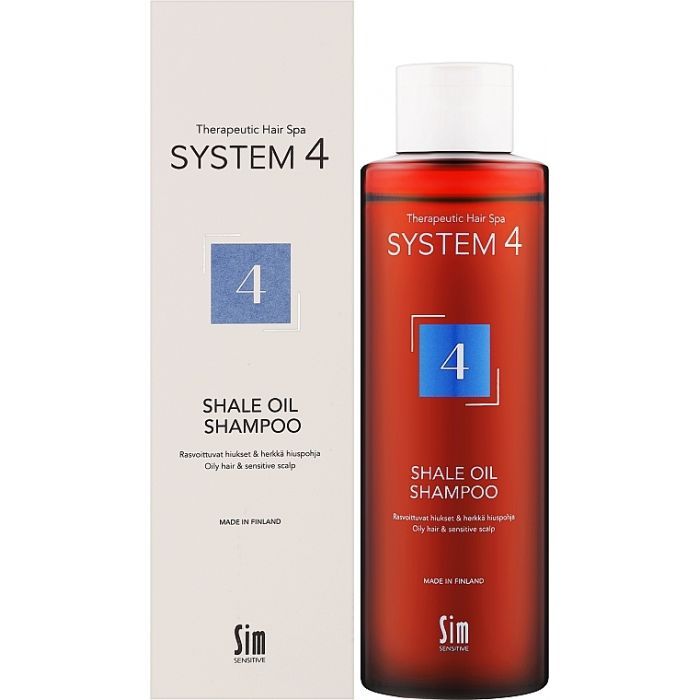 Шампунь Sim Sensitive System 4 Для жирной и чувствительной кожи головы 250 мл (6417150024376)