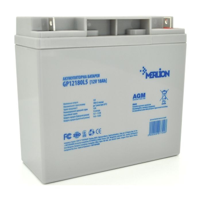 Батарея к ИБП Merlion 12V-18Ah (GP12180L5)