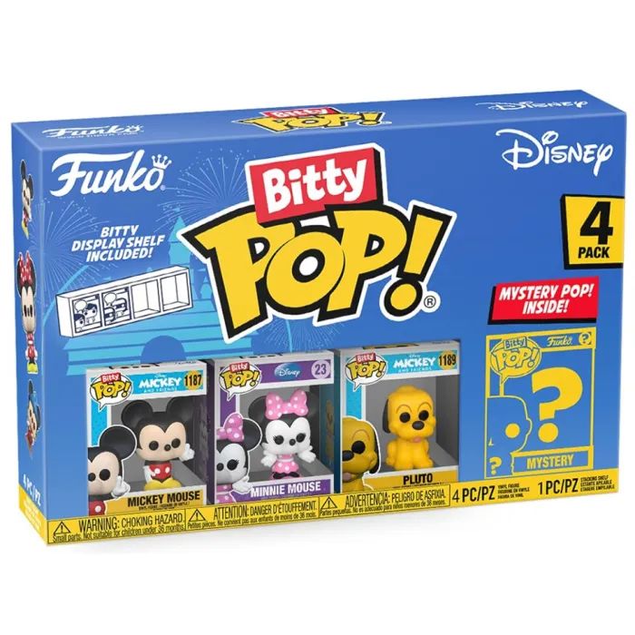 Фігурка Funko Pop набір Bitty Pop! серії Дісней (4 фігурки асортименті) (76340)