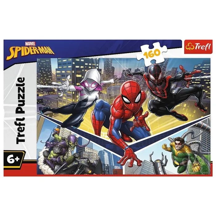 Пазл Trefl Spiderman Сила человека-паука 160 элементов (5900511154221) изображение 3
