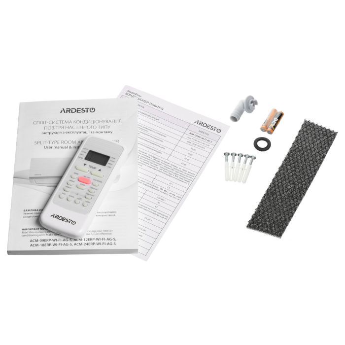 Кондиционер Ardesto ACM-24ERP-R32-WF-AG-S изображение 11