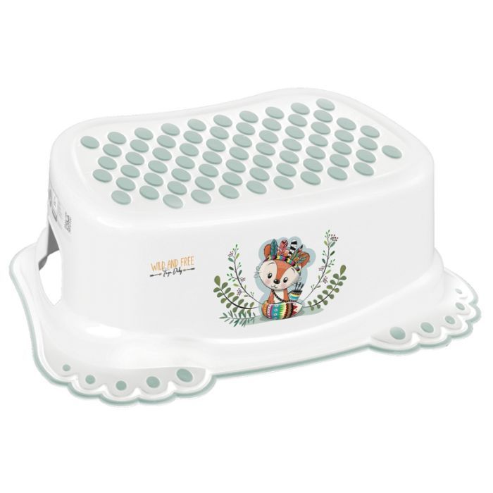 Подставка детская Tega Baby WILD&FREE LITTLE FOX антиковзка white green (DZ-006-103-LISEK-Z)