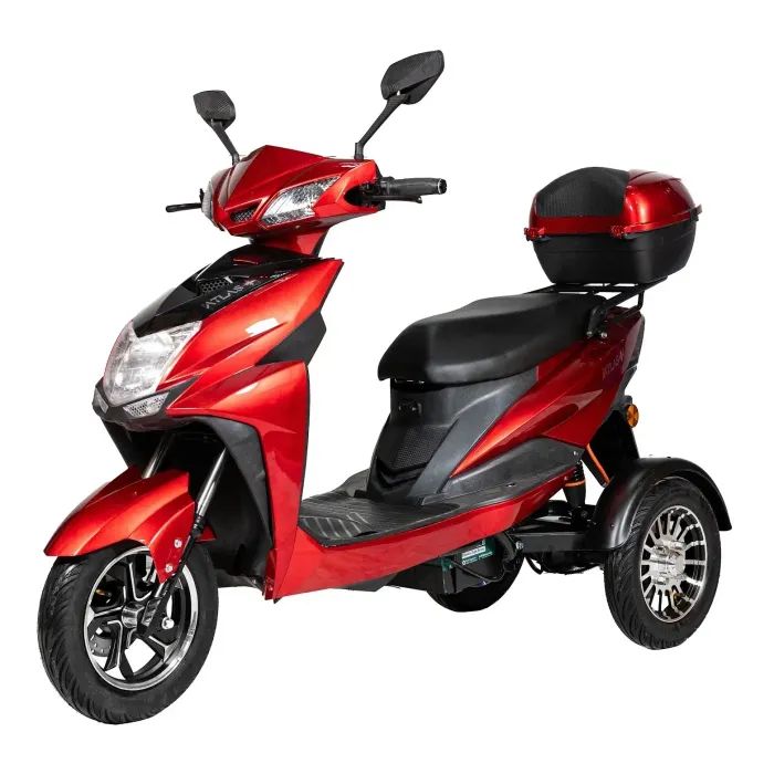 Электроскутер Atlas Falcon Trike Box 1500W Cyan Blue (4013)