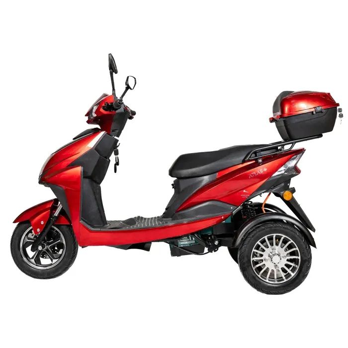 Электроскутер Atlas Falcon Trike Box 1500W Cyan Blue (4013) изображение 2