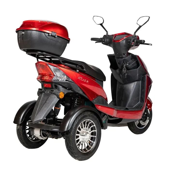 Электроскутер Atlas Falcon Trike Box 1500W Cyan Blue (4013) изображение 4