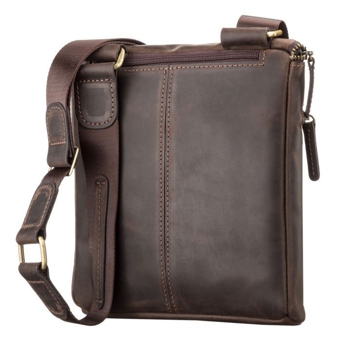 Сумка Shvigel Кожаная Коричневая (11103) изображение 2