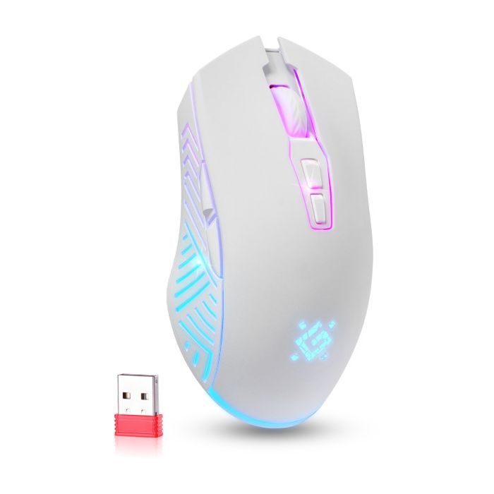 Мышка Defender Pandora GM-502 LED Wireless White (52502) изображение 10