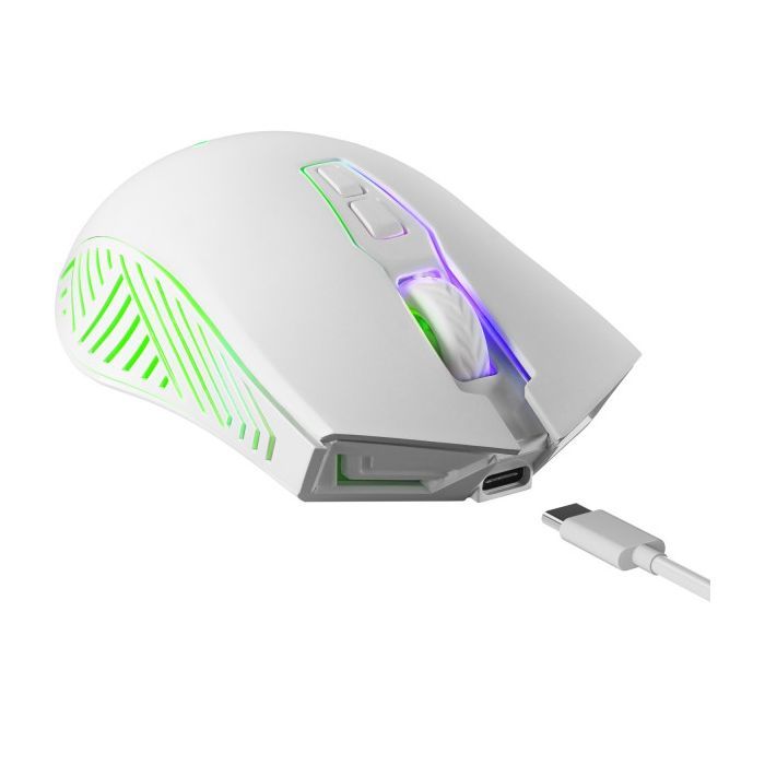 Мышка Defender Pandora GM-502 LED Wireless White (52502) изображение 4