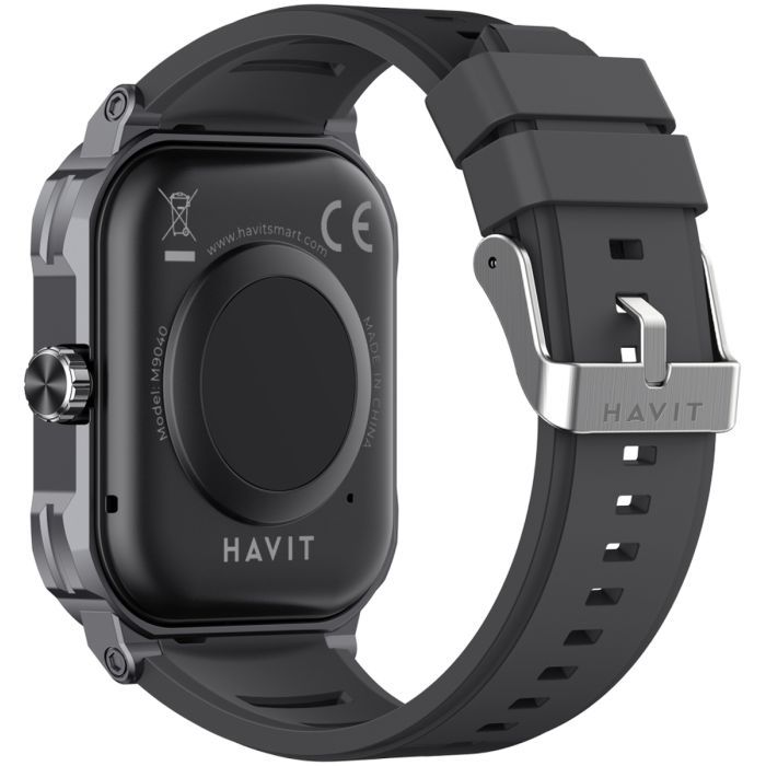 Смарт-часы Havit HV-M9040S IP67 Bluetooth Call Black (HV-M9040S Black) изображение 4