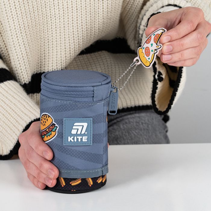 Пенал Yes 684 Crazy Street Food (K25-684-1) изображение 8